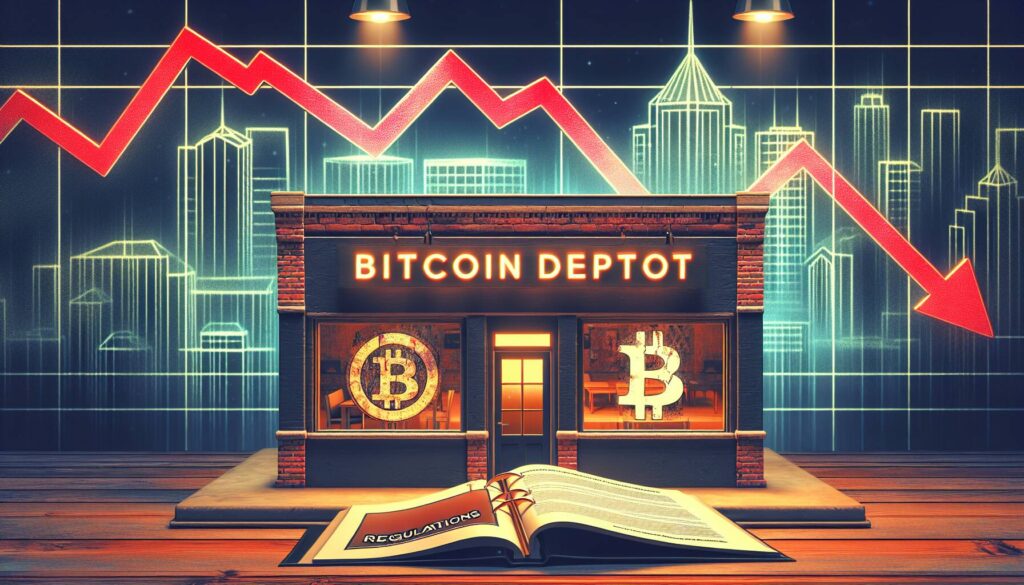 Bitcoin Depot faces revenue decline amid regulatory challenges