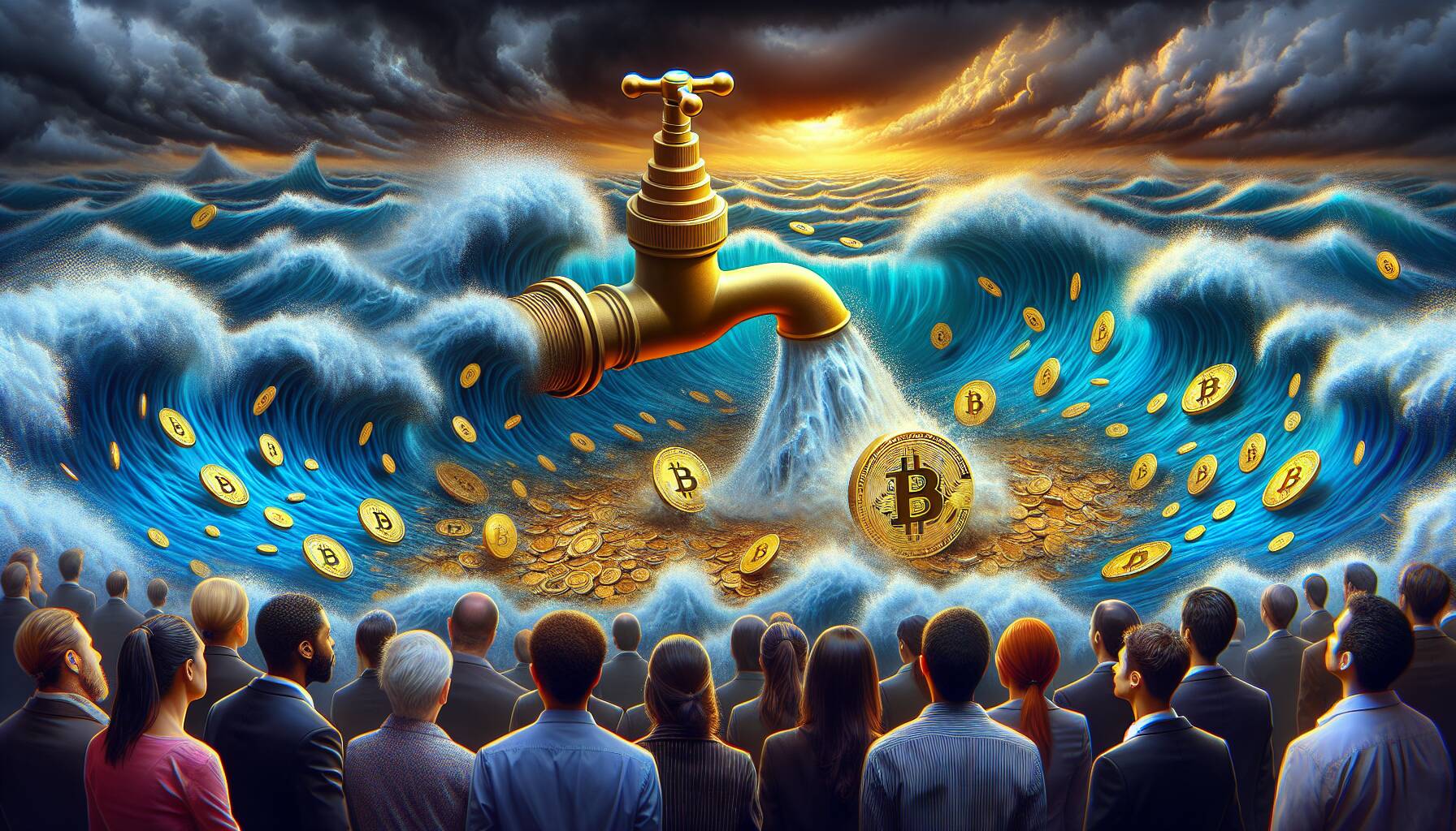 Bitcoin ETF outflows signal market turbulence and investor unease