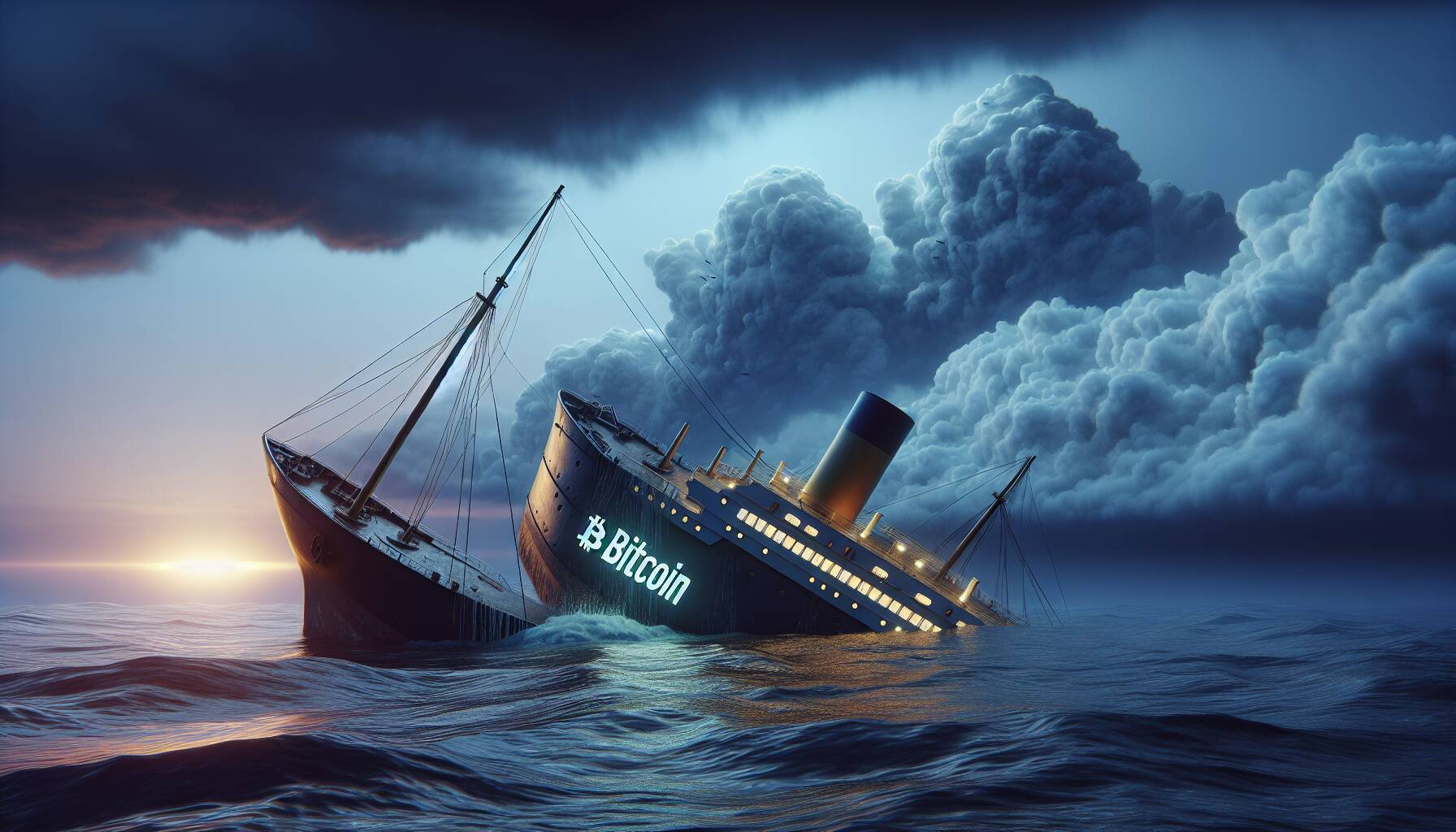 Bitcoin faces potential downturn amid economic challenges