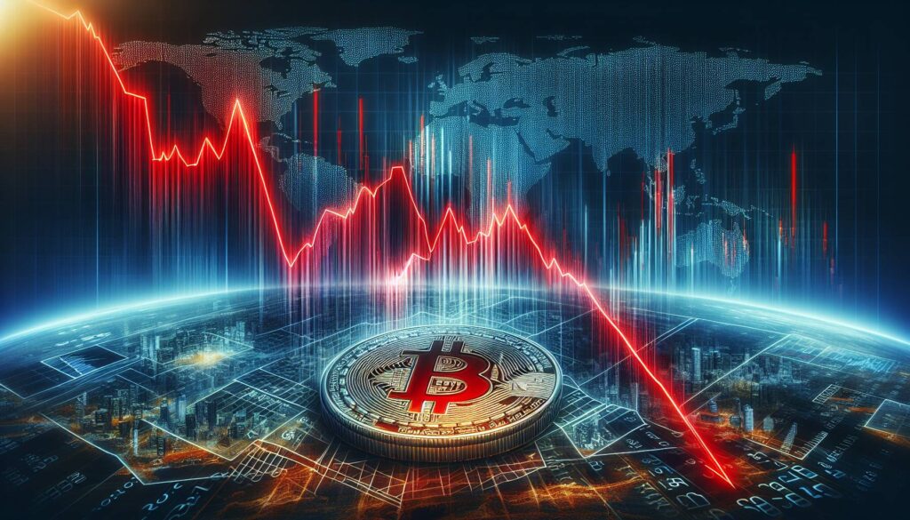 Bitcoin futures gap closes with significant price drop