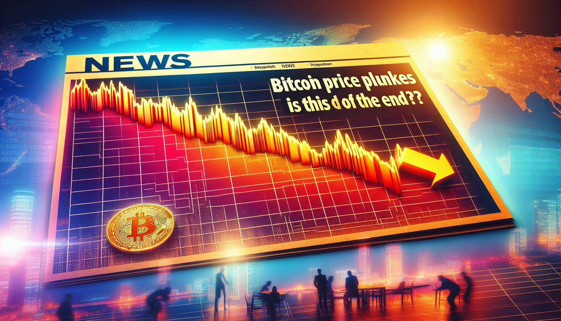 Bitcoin Price Plunges to K: Is This the End of the Crypto Boom?