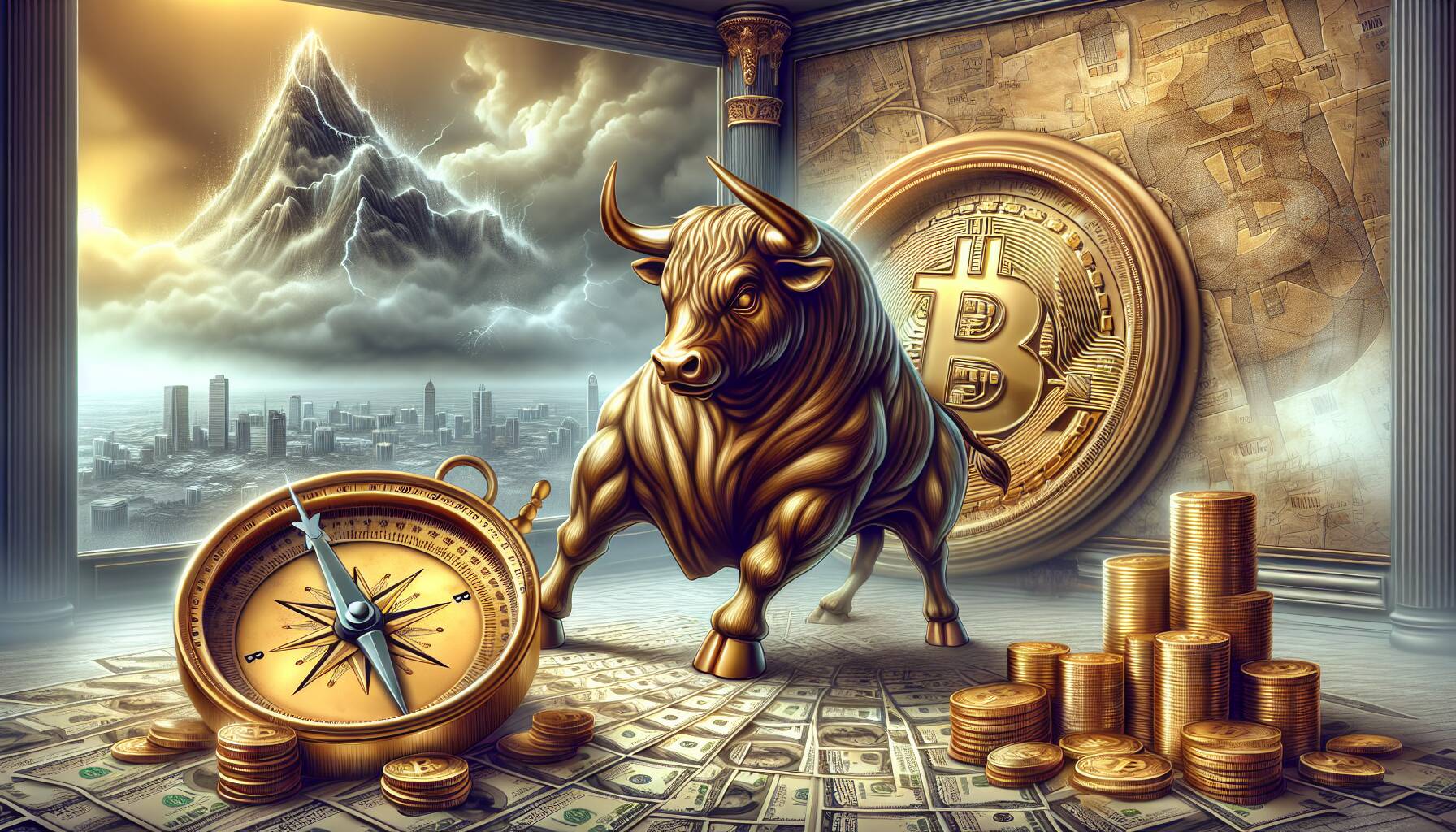 Bitcoin shows signs of potential bullish reversal amid economic challenges