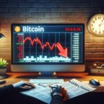 Bitcoin struggles as Nasdaq signals downturn
