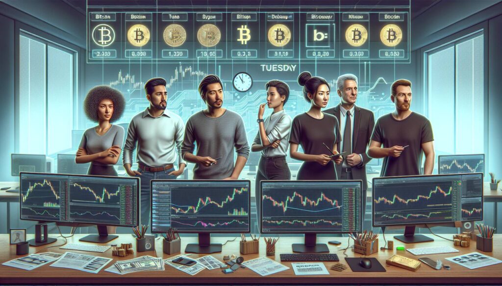 Bitcoin traders brace for volatility on Tuesdays