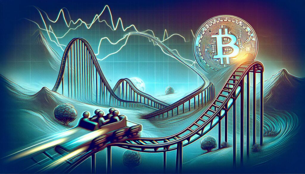 Bitcoin's Rollercoaster Ride: From Gains to Losses in the Blink of an Eye