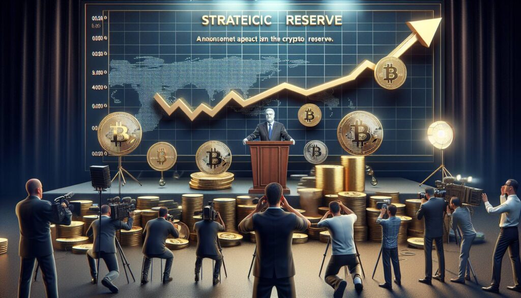 Crypto market reacts to Trump's strategic reserve announcement