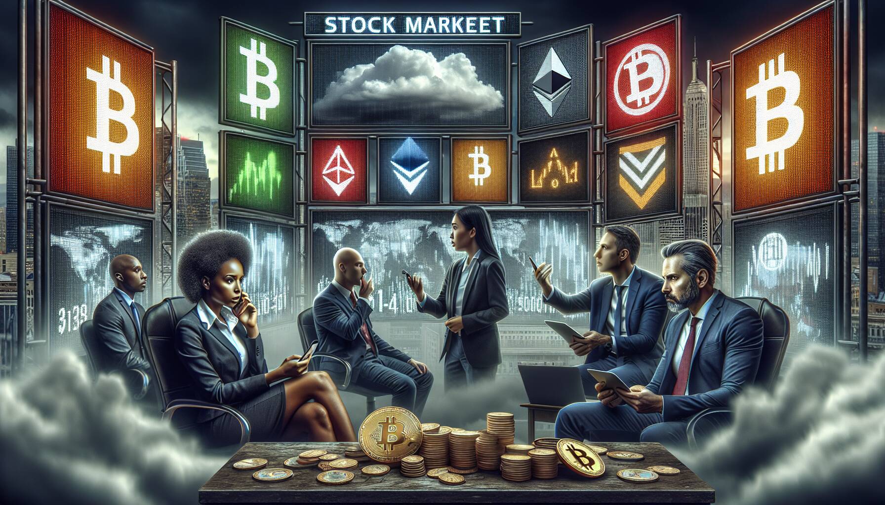 Crypto market struggles amid volatility and political uncertainty