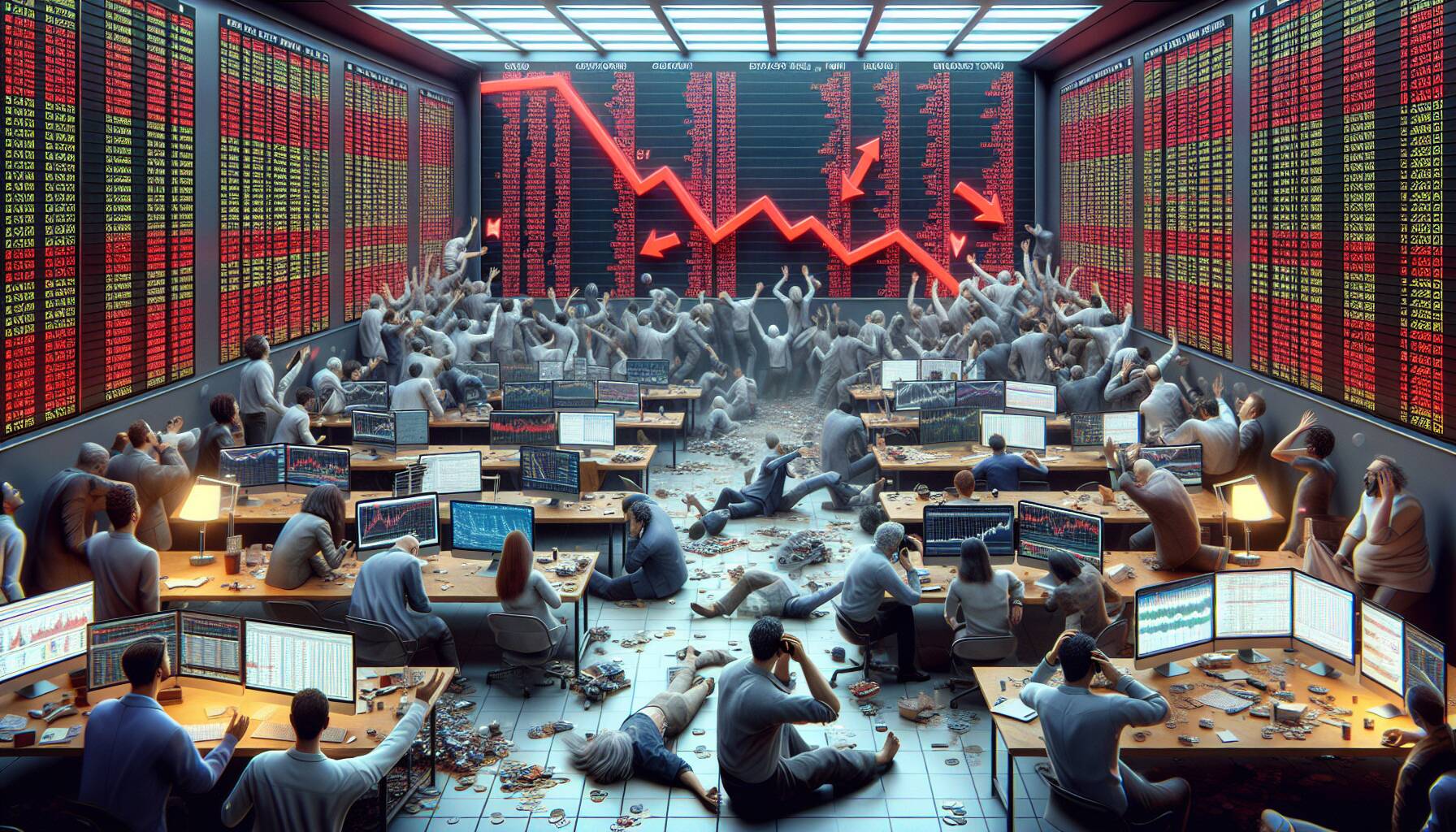 Crypto market turmoil leads to significant losses
