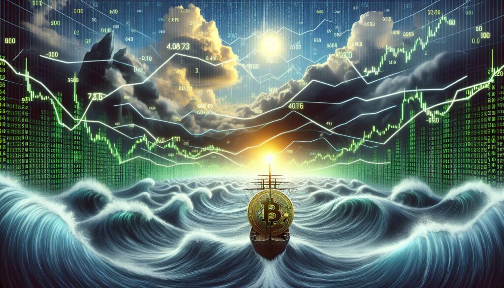 Cryptocurrency market recovery amid economic uncertainties