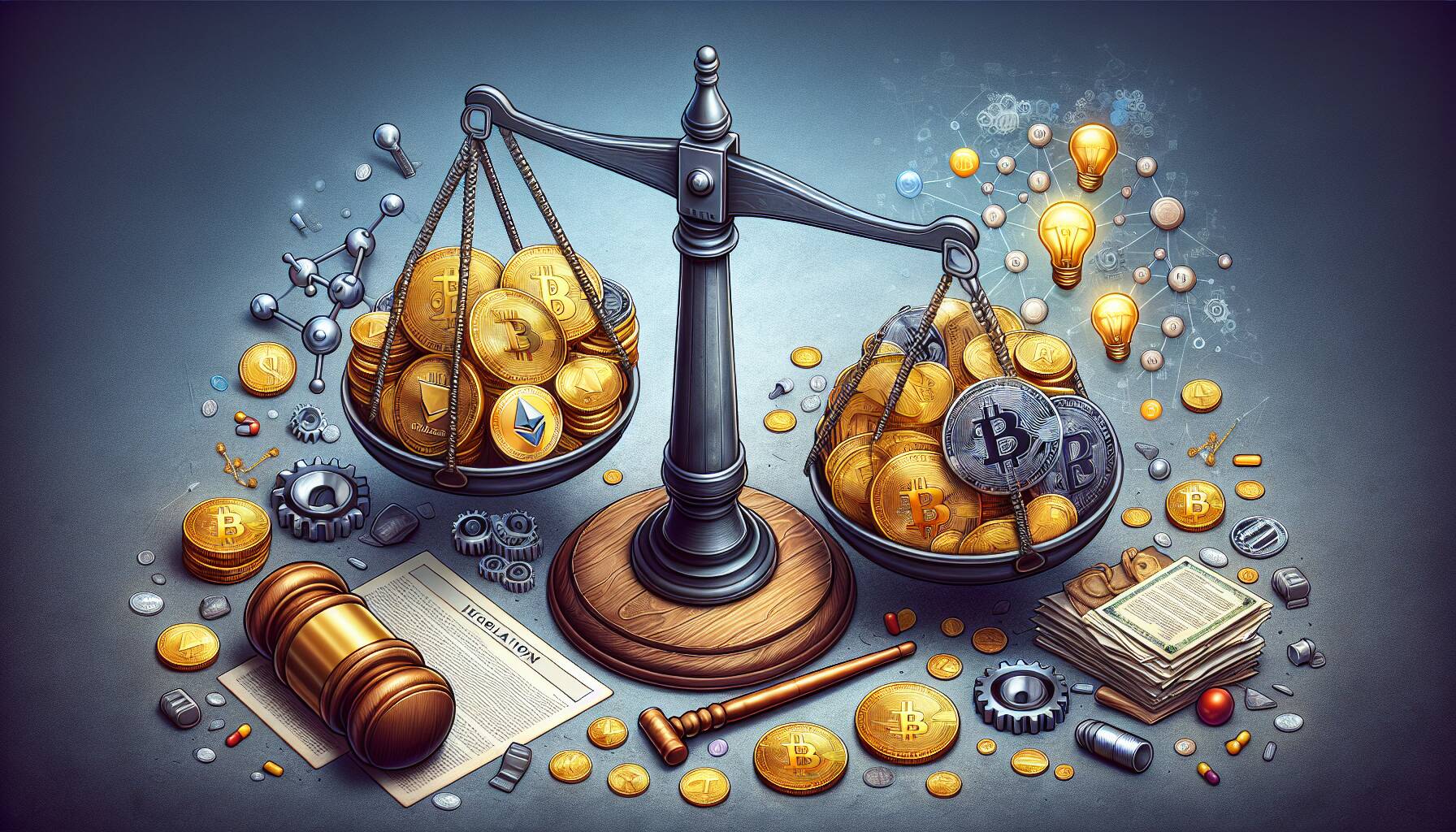 Cryptocurrency market stability amid regulatory developments and innovation