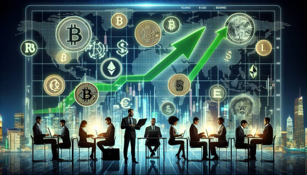 Cryptocurrency market trends show upward momentum