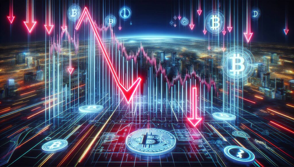 Cryptocurrency market update shows significant decline in CoinDesk 20 Index