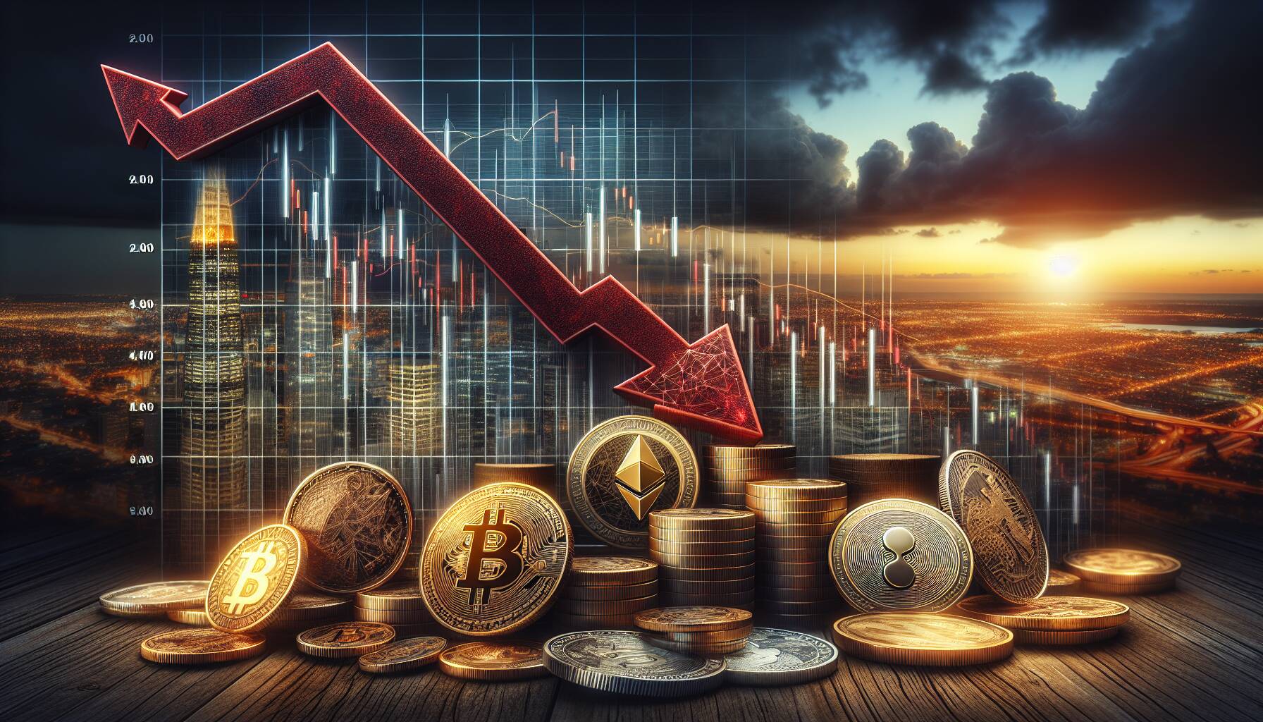 Cryptocurrency markets struggle amid economic uncertainty