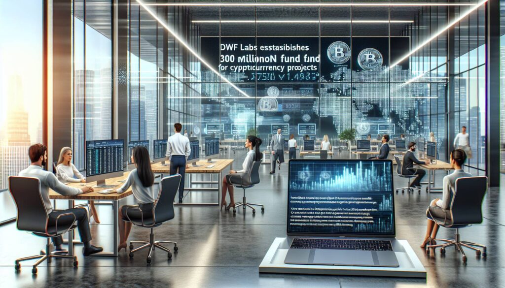 DWF Labs establishes 300 million fund for cryptocurrency projects