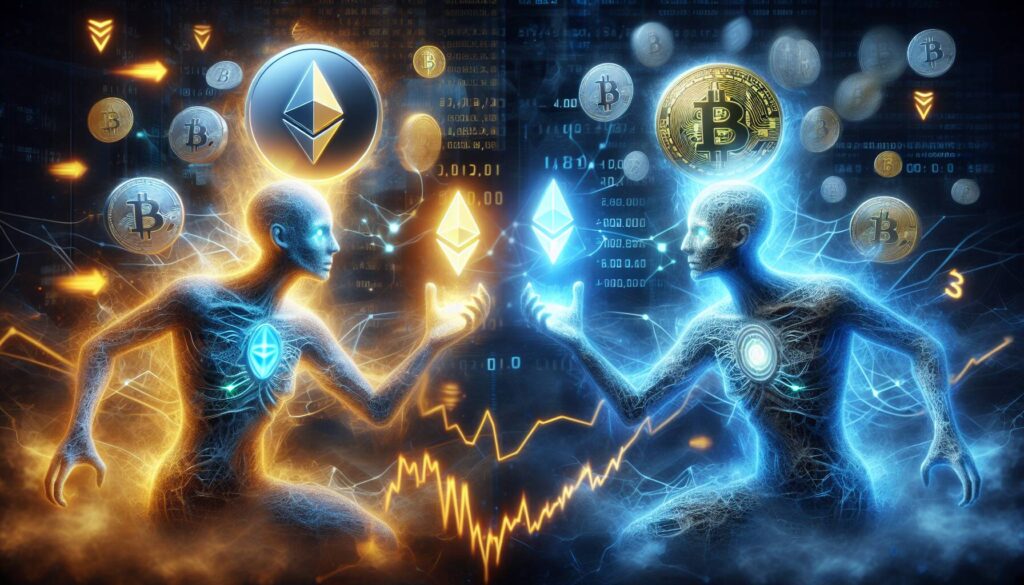Ether struggles against Bitcoin amid economic challenges