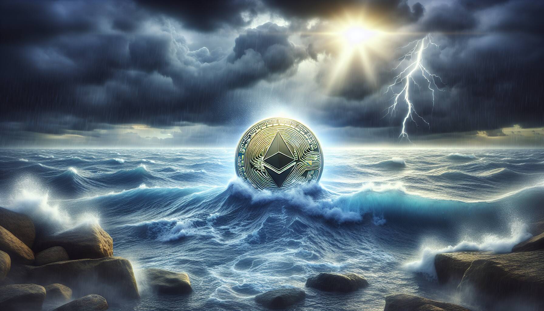 Ether's struggle amidst market challenges
