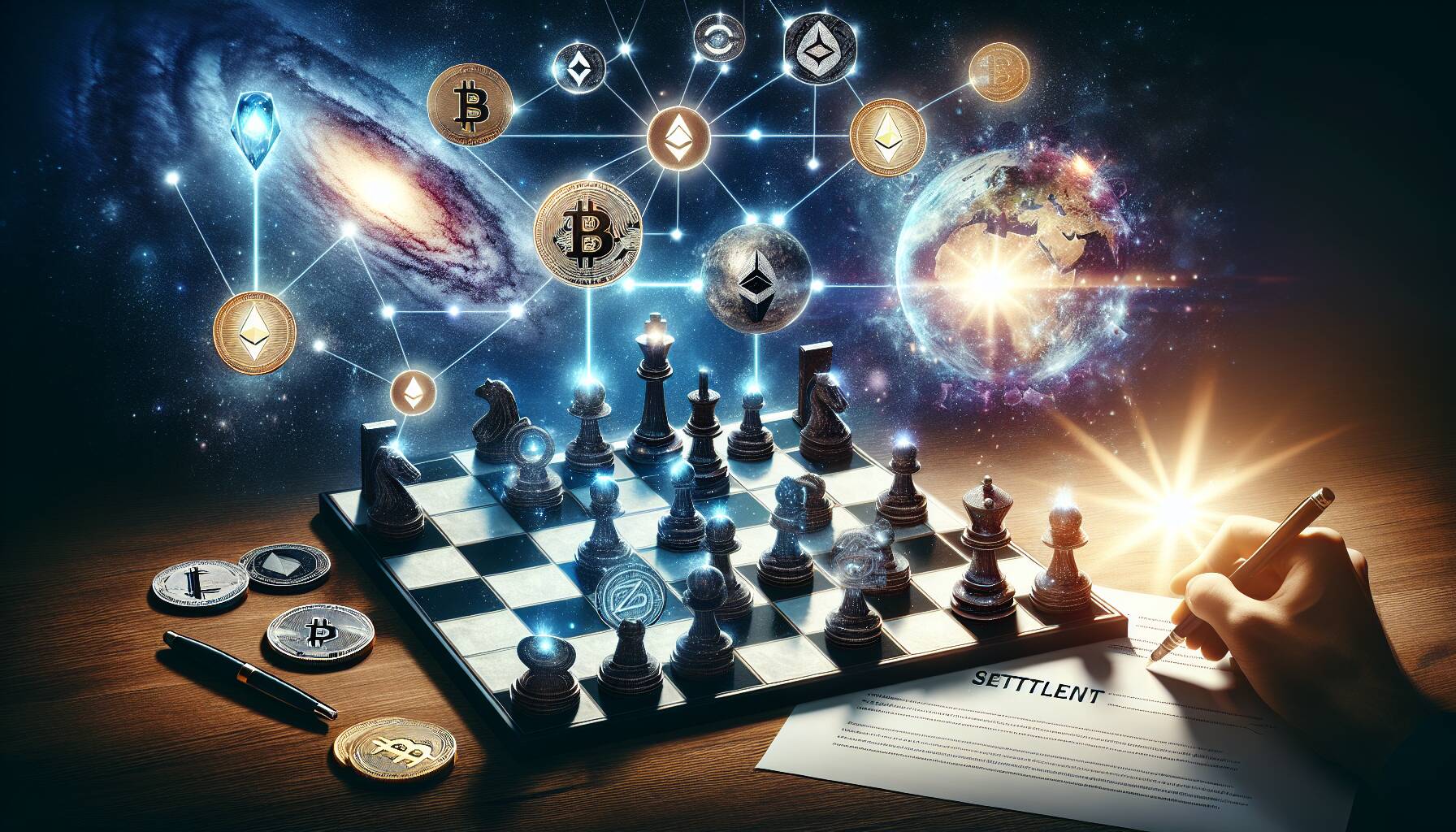Galaxy Digital's settlement and strategic moves in the cryptocurrency market