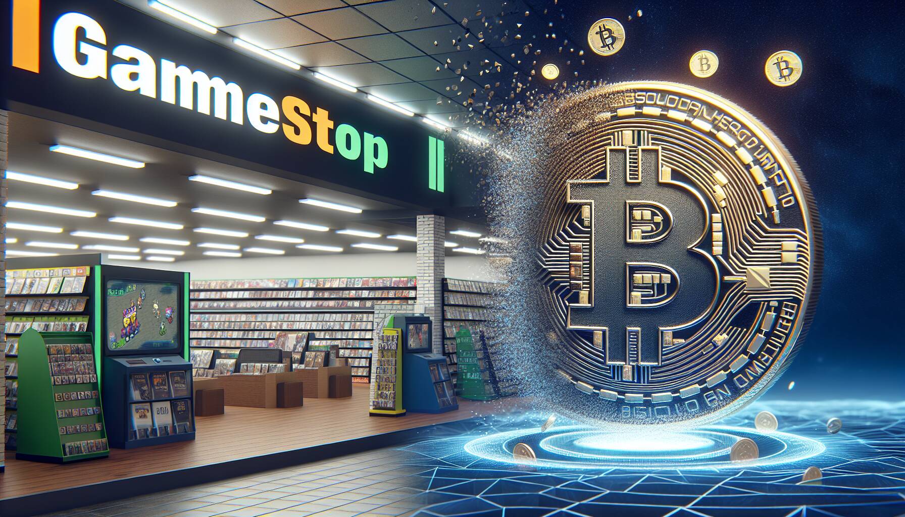GameStop's bold pivot to bitcoin finance