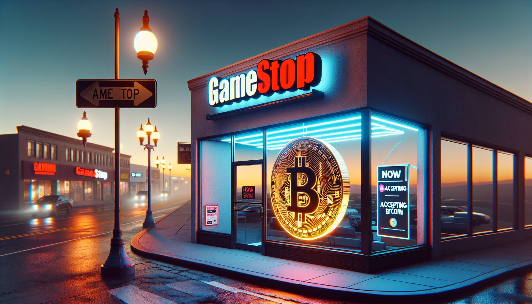GameStop's strategic shift to bitcoin investment