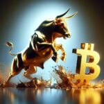 Gold surges as bitcoin struggles amid market turmoil