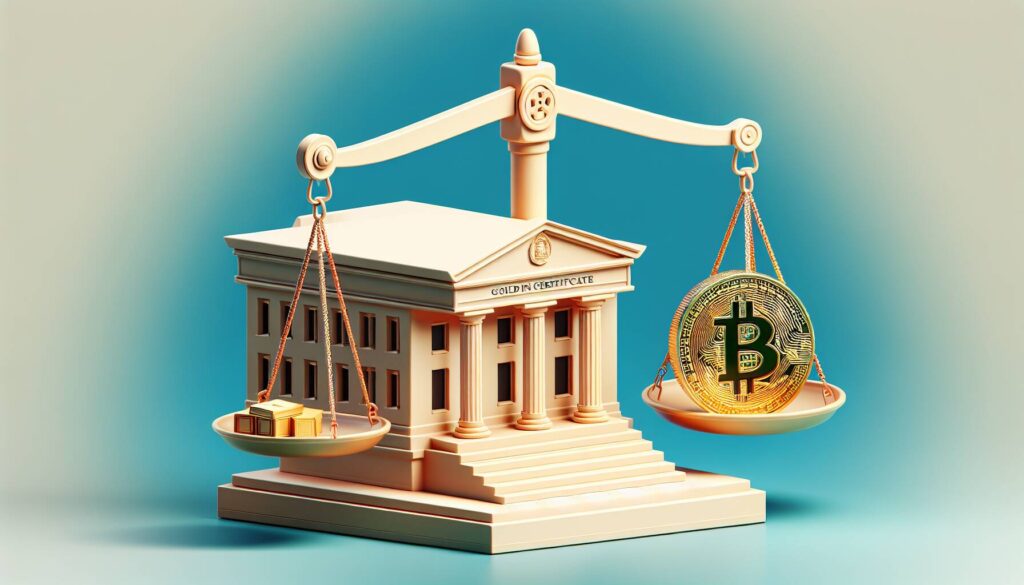 Government's Strategic Move: Leveraging Gold Certificates to Invest in Bitcoin