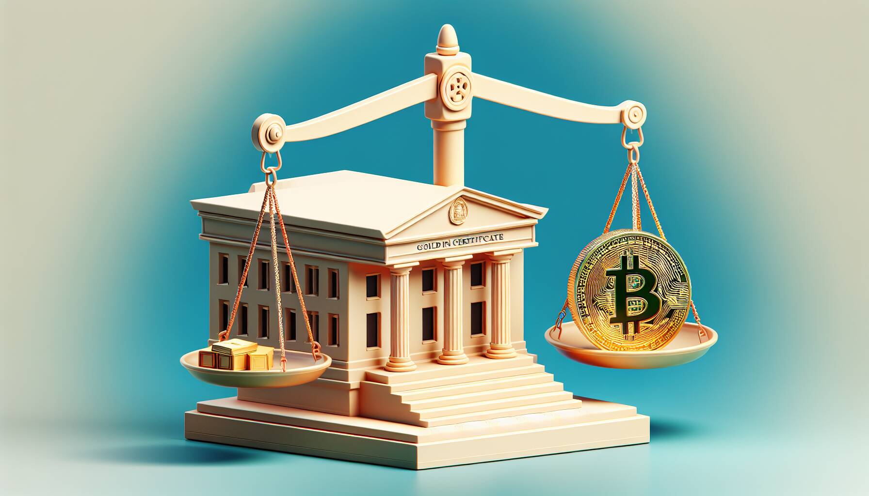 Government's Strategic Move: Leveraging Gold Certificates to Invest in Bitcoin