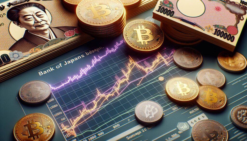 Impact of BOJ's interest rate decision on bitcoin markets