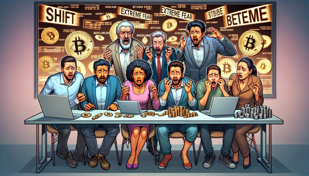 Investor sentiment shifts amid extreme fear in bitcoin market