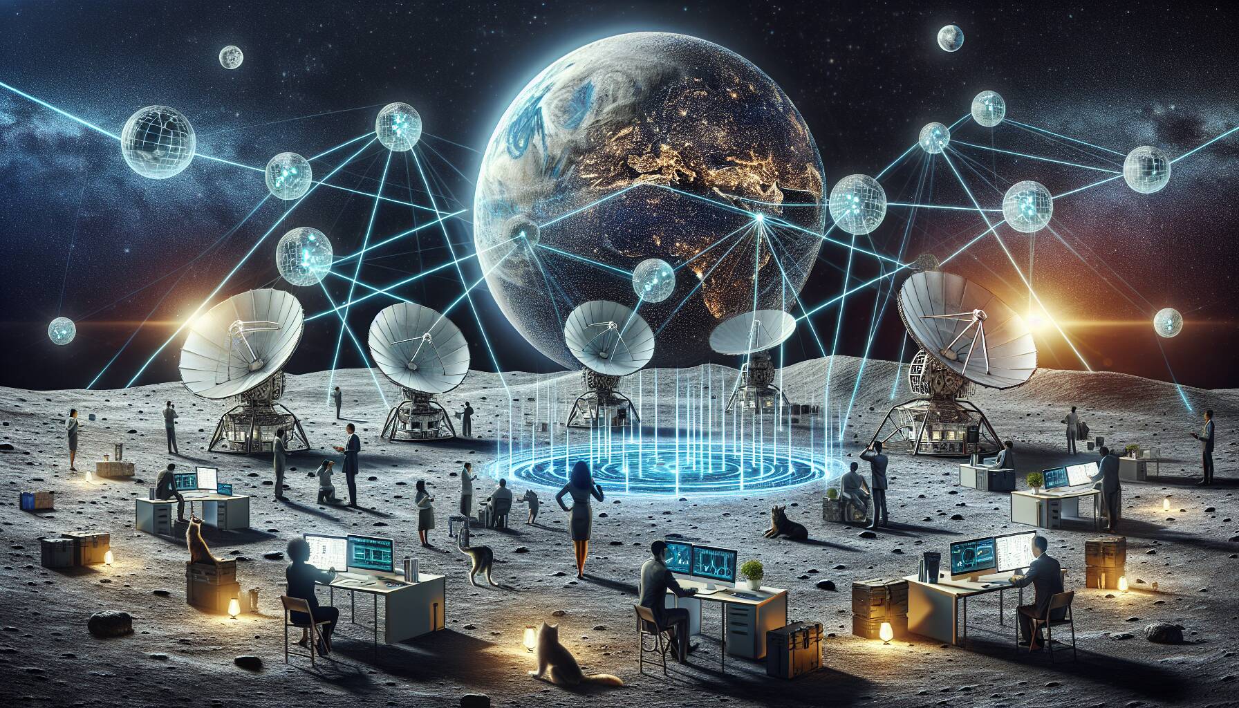 Iridia Launches Groundbreaking Cryptocurrency and Data Archive on the Moon