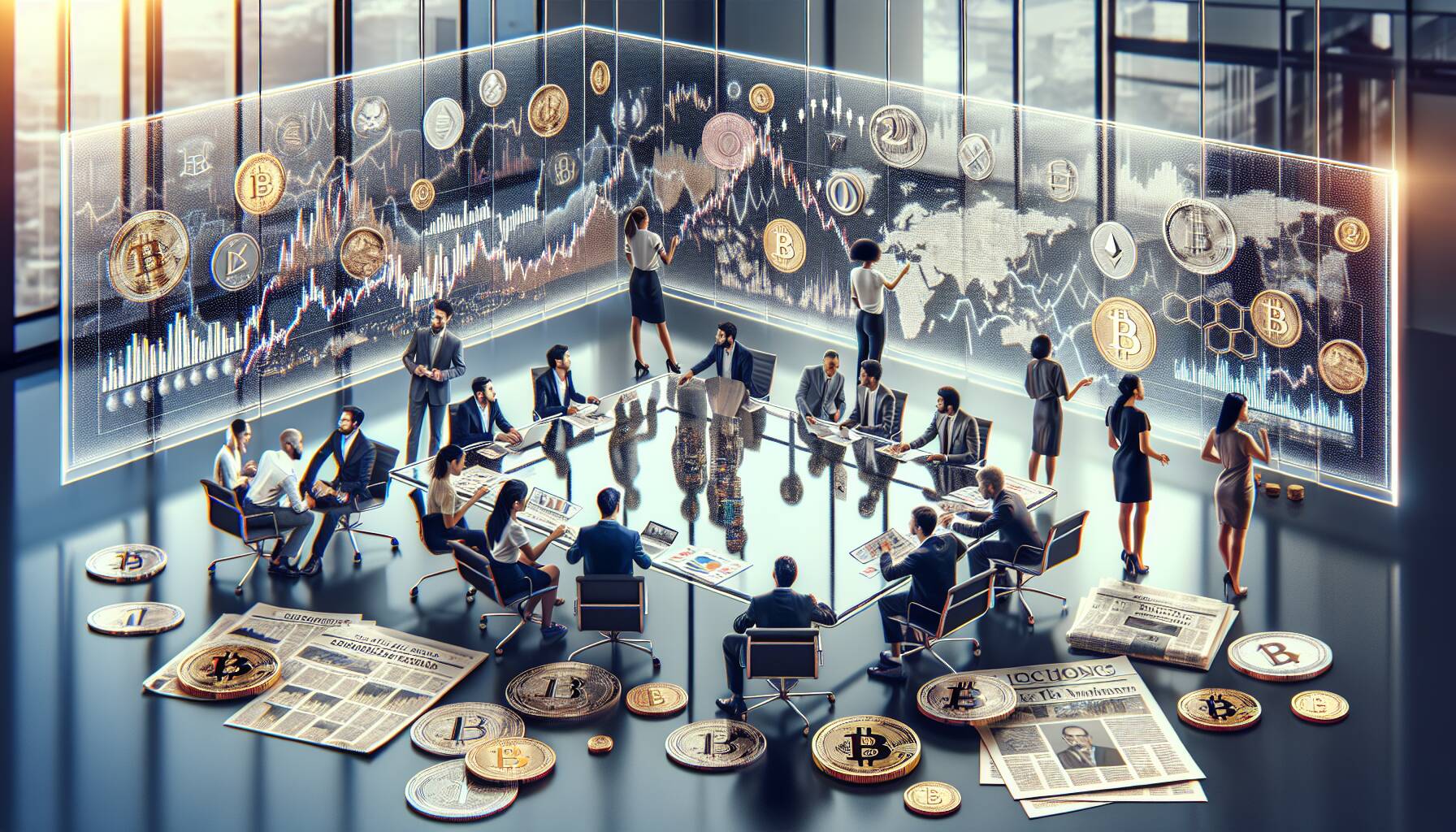 Market movements and economic impacts on cryptocurrency