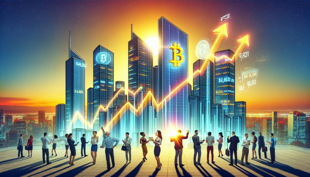 Market optimism rises with gains in stocks and Bitcoin