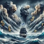 Market turbulence amid trade tensions and economic uncertainty