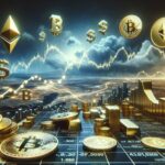 Market turmoil as cryptocurrencies decline and gold prices soar