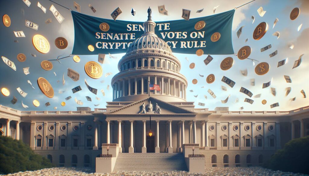 Senate prepares to vote on repeal of IRS rule impacting cryptocurrency