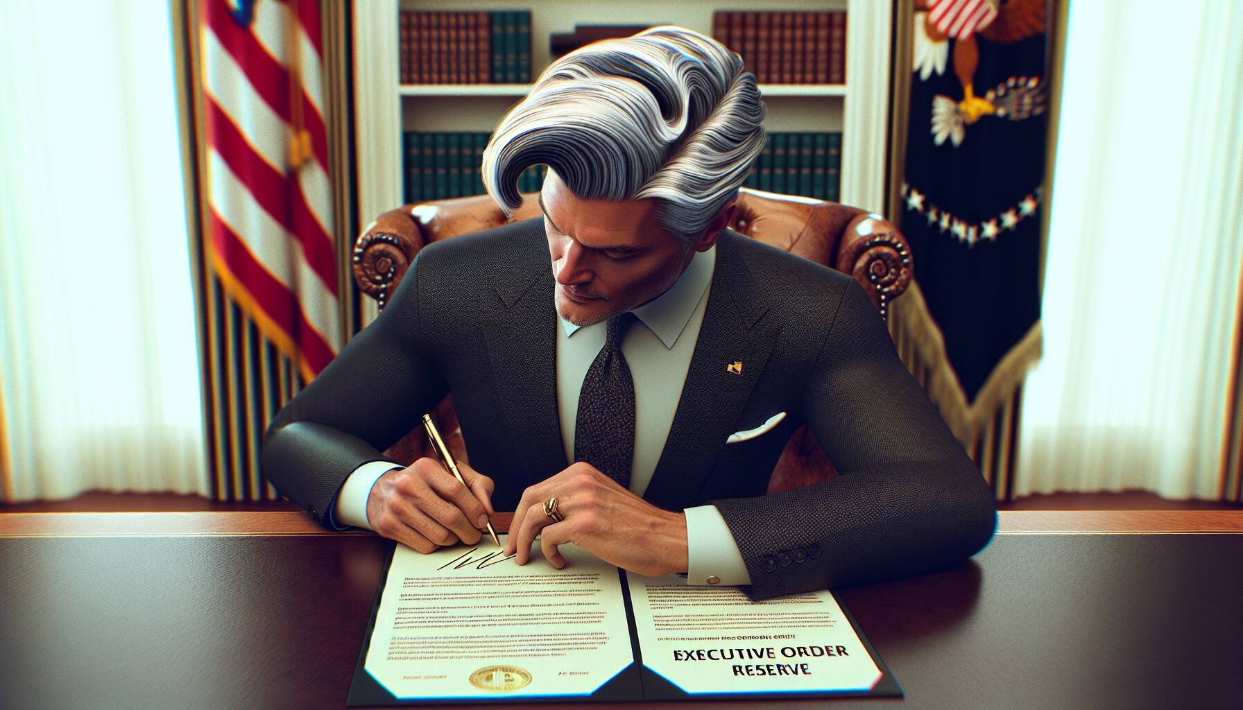 Trump signs executive order to establish bitcoin reserve
