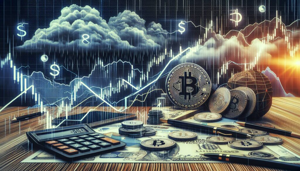 Bearish trends in bitcoin futures amid market uncertainty