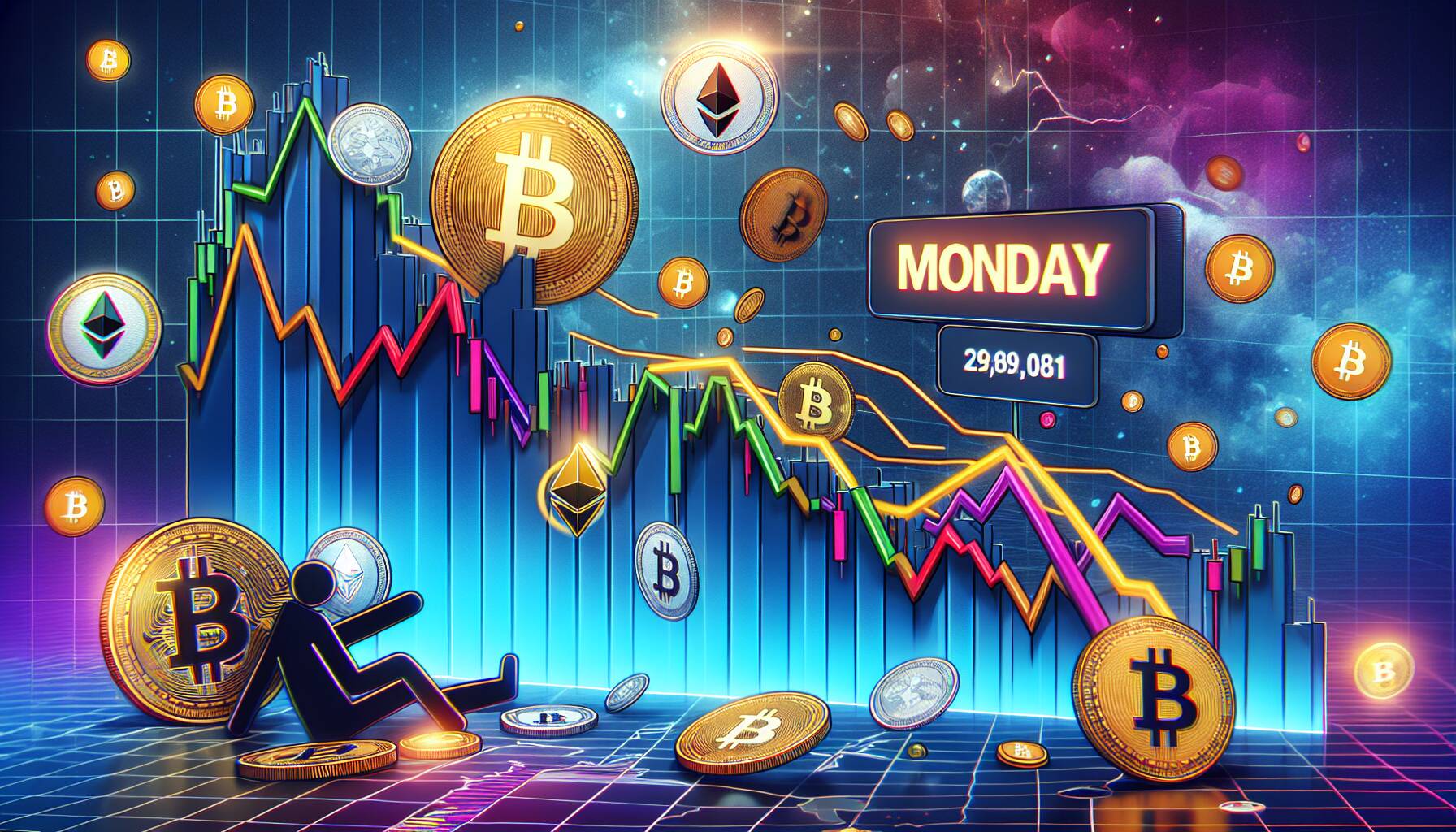 Beware of the 'Ugly' Monday Crash: Crypto Market Plunges $1.3 Trillion, Sending Bitcoin, Ethereum, and More into Chaos