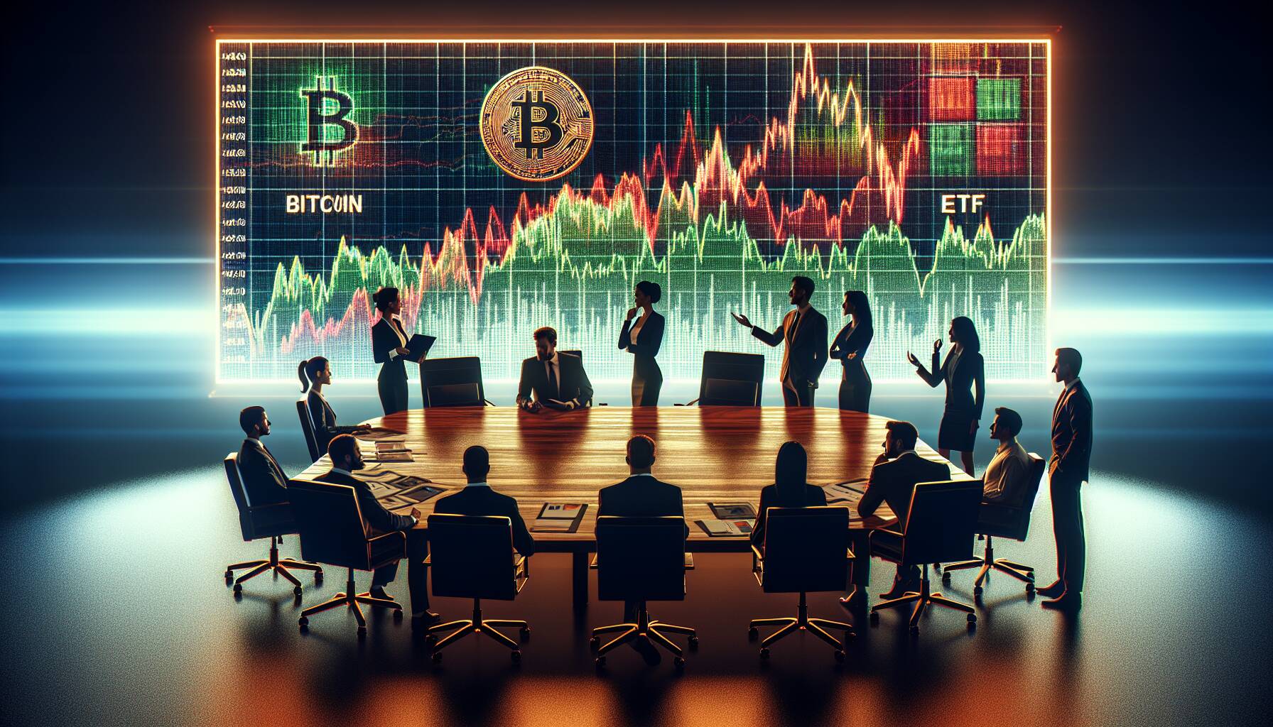 Bitcoin ETFs attract institutional interest amid market volatility