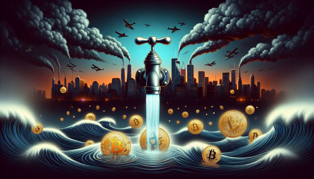 Bitcoin ETFs Experience Record Outflows Amid Trade War Uncertainty