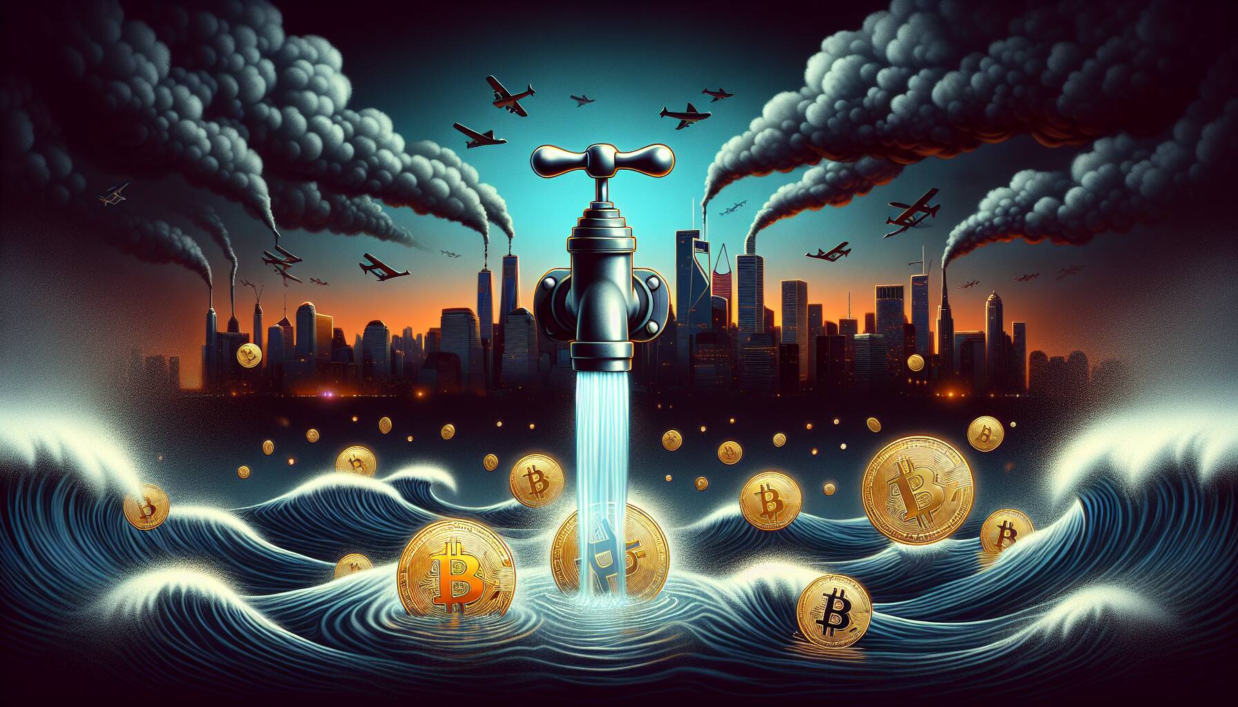 Bitcoin ETFs Experience Record Outflows Amid Trade War Uncertainty