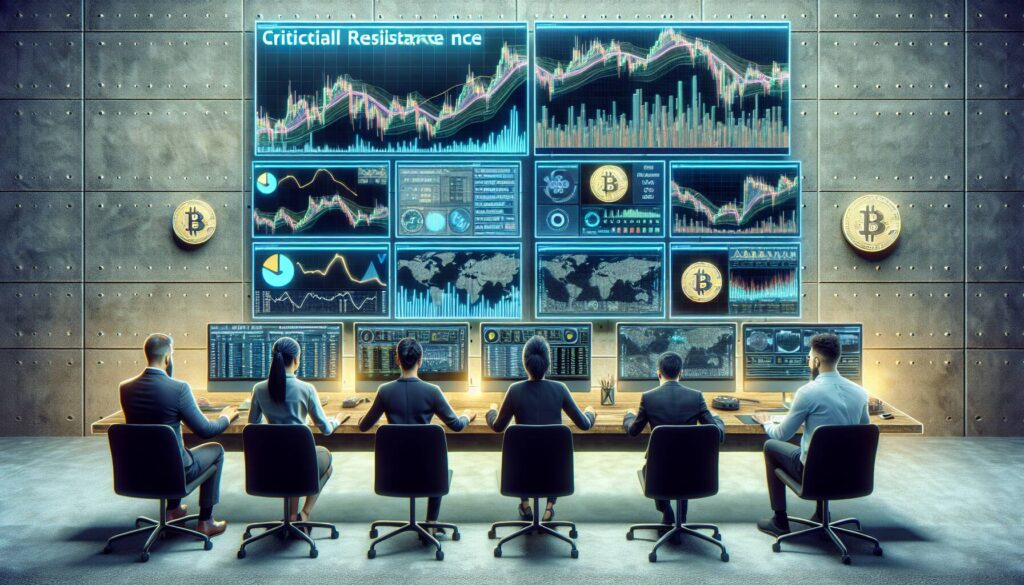 Bitcoin faces critical resistance as traders assess market strategies