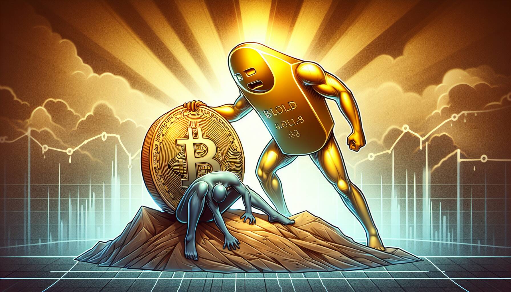 Bitcoin Fails to Shine as Safe-Haven Asset Despite Gold's Backing, According to JPMorgan