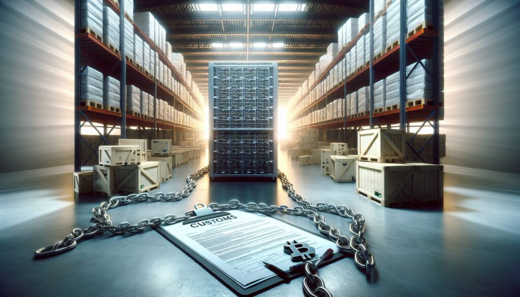 Bitcoin mining faces scrutiny from customs amid tariff challenges