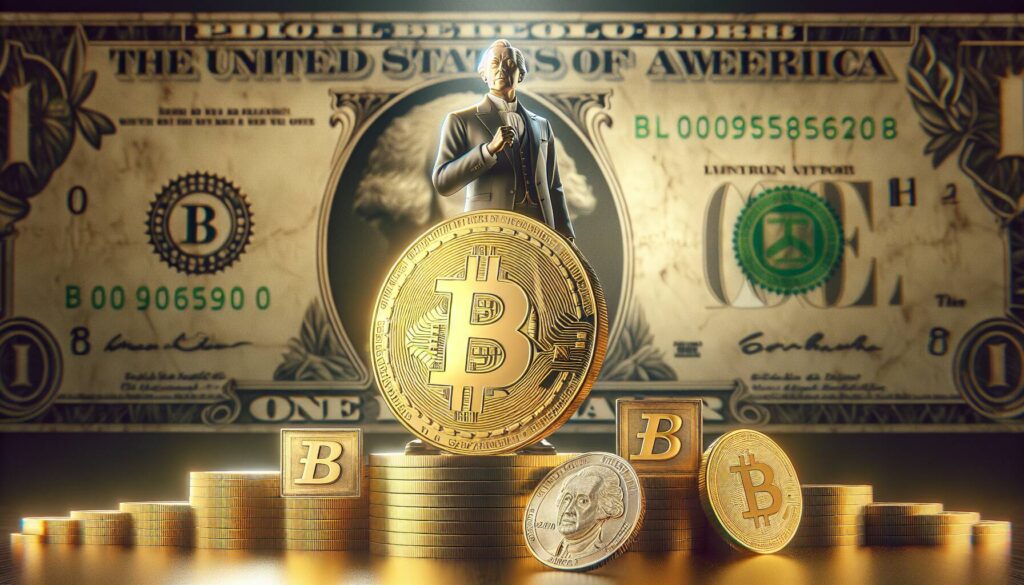 Bitcoin outshines altcoins as dollar weakens