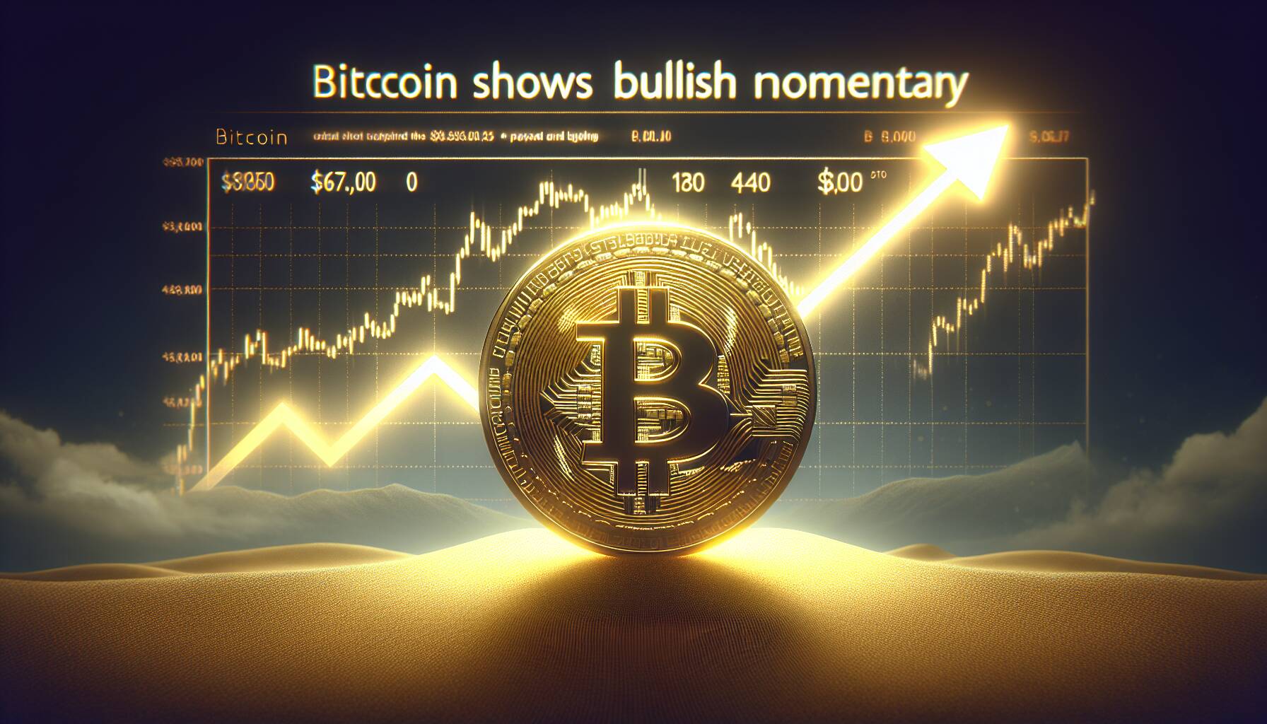 Bitcoin shows bullish momentum after breaking past $87,000