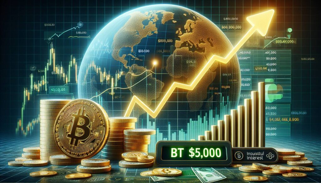 Bitcoin surges past $95,000 amid growing institutional interest