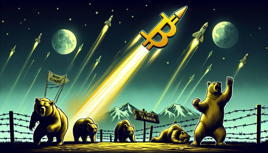 Bitcoin Surges to $88.5K, Leaving Bears in the Dust: Is a Tariff War the Only Thing That Can Slow It Down?