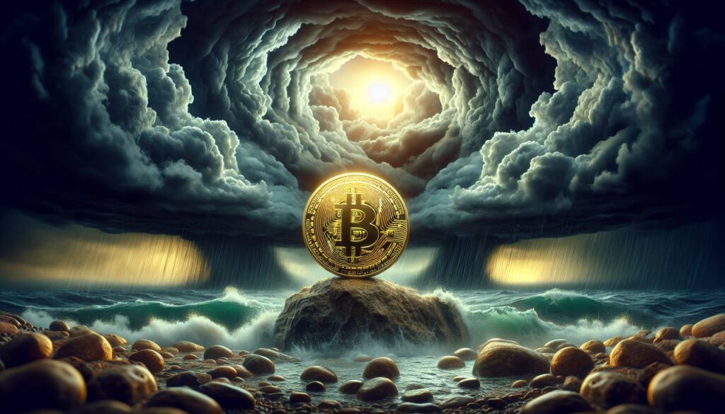 Bitcoin's resilience amid market turmoil