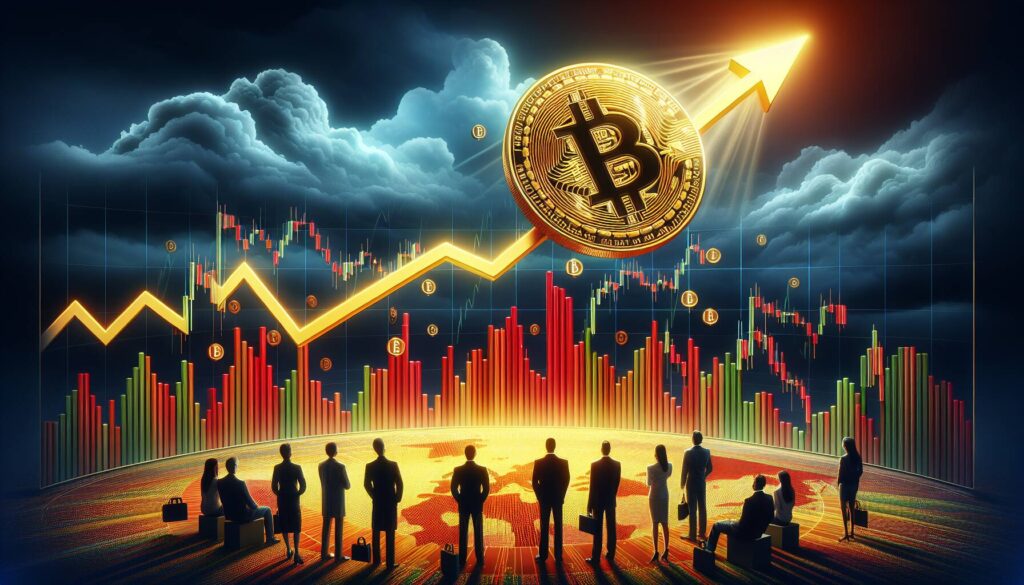 Bitcoin's rise amid economic uncertainty
