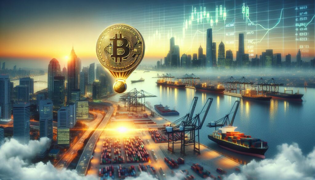 Bitcoin's rise amid trade optimism and market caution